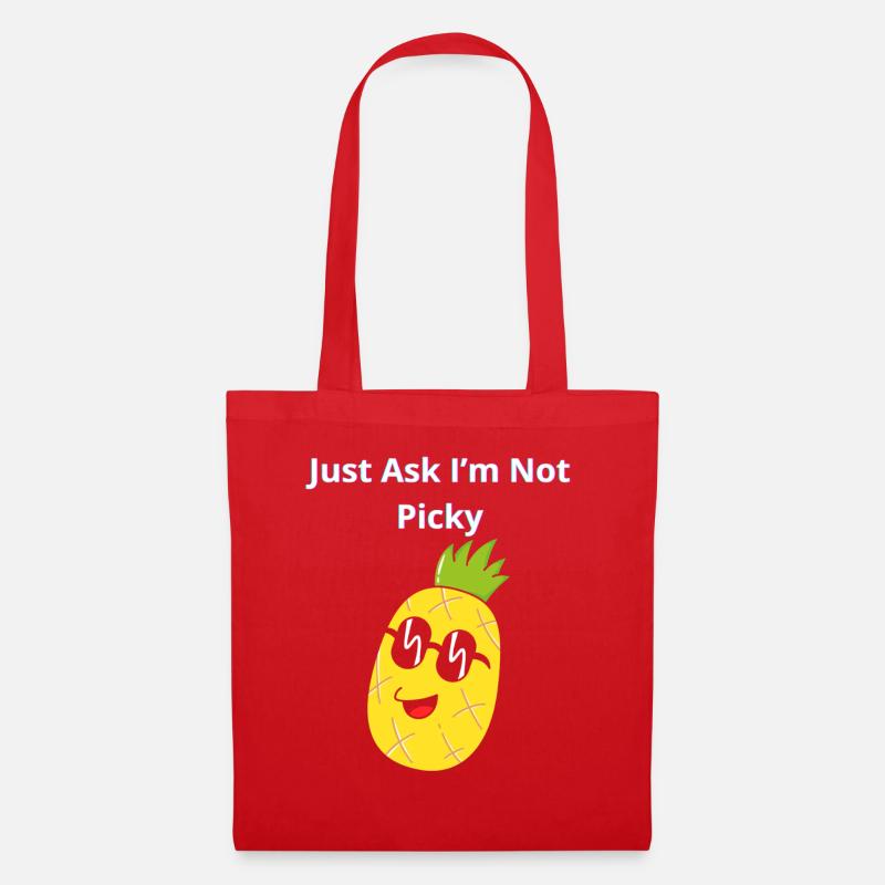 Il suffit de demander, je ne suis pas difficile - Sac en tissu - rouge