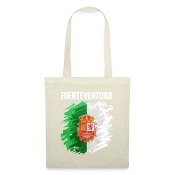 Conception du drapeau de Fuerteventura - Sac en tissu - rouge - Devant