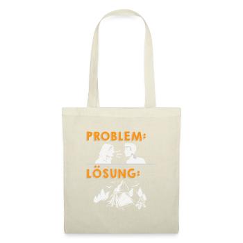 Camper Camping Caravan Saying - Tote Bag - red - Front