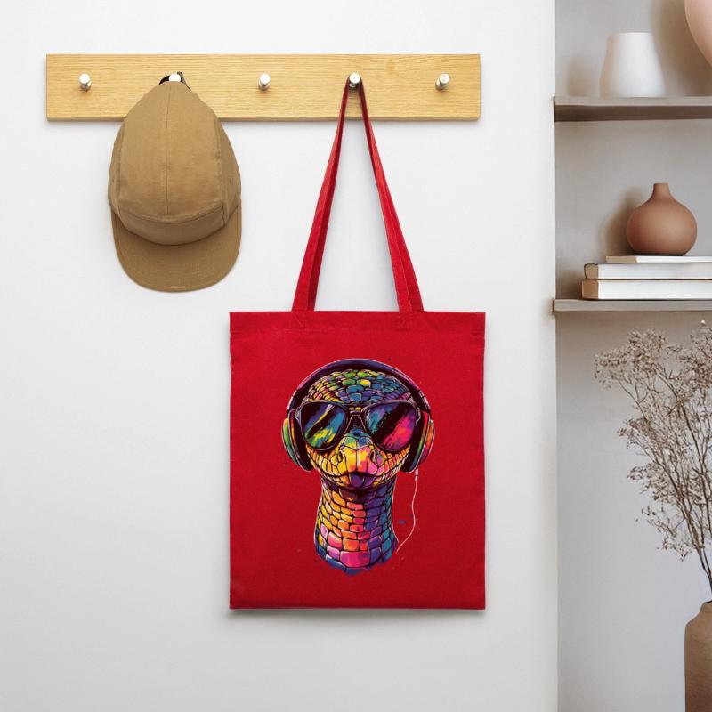 serpent, python, cobra, serpent à sonnettes, serpents Sac en tissu