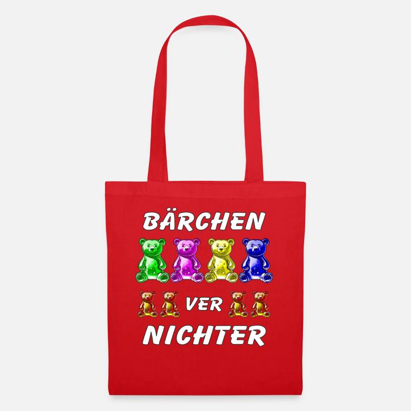 GUMMIBÄREN VERNICHTER - Stoffbeutel - Rot