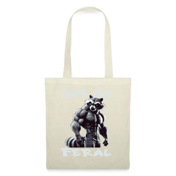 Muscle de raton laveur Feral - Sac en tissu - rouge - Devant