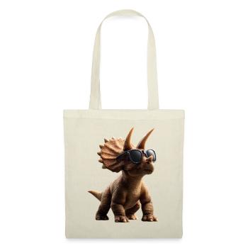 Triceratops Dinosaure Dinos Triceratops Dino - Sac en tissu - rouge - Devant