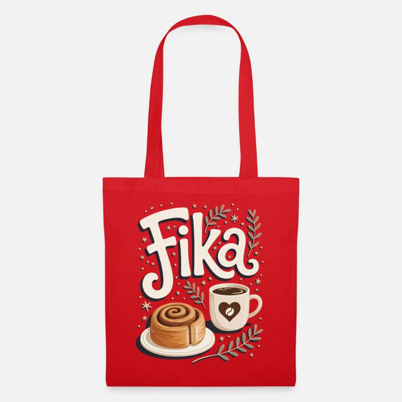 Fika - Tote Bag - red