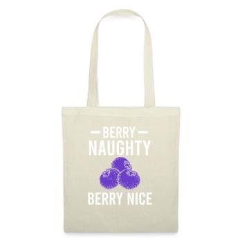 Blueberry Funny Fruit Fruit Blueberry Vintage B - Tote Bag - red - Front