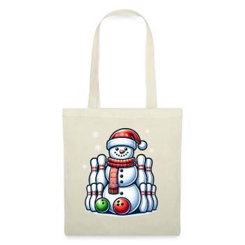 BOwling Christmas Sports Santa Claus - Tote Bag - red - Front