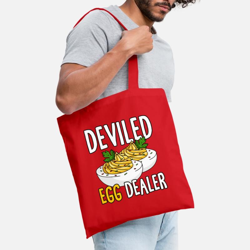 Funny Deviled Eggs Costume Deviled Egg Dad Tote Bag