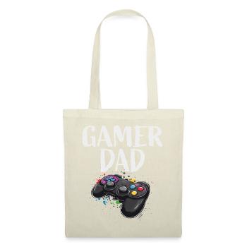 Gamer Dad - Stoffbeutel - Rot - Vorne