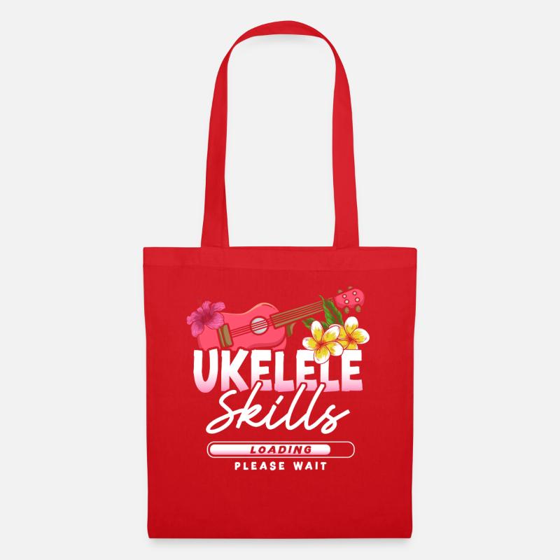 Hawaiian Ukulele Uke Ukulele - Stoffbeutel - Rot