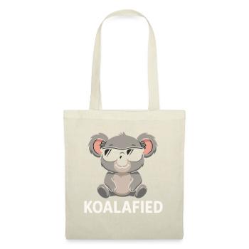 Koala with sunglasses - Tote Bag - red - Front