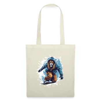 Löwe Snowboard - Tote Bag - red - Front