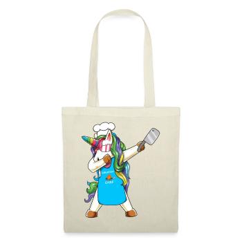 Greatest Chef Unicorn Dabbing Cooking Art - Tote Bag - red - Front