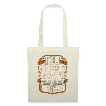 ICU Nurse Dad The Idol The Myth The Intensive Care - Tote Bag - red - Front