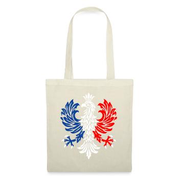 Tricolor Eagle Emblem - Tote Bag - red - Front