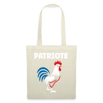 French rooster - Tote Bag - red - Front
