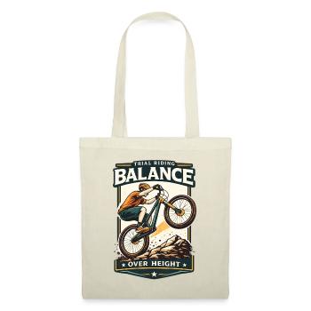 Conception de vélo pour l’équilibre de l’épreuve et de la hauteur - Sac en tissu - rouge - Devant