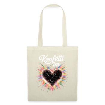 Confetti in the Heart Carnival Costume Women's Carnival - Tote Bag - red - Front