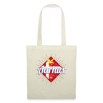 Aarhus City Denmark Retro Seagull Vintage Souvenir - Tote Bag - red - Front