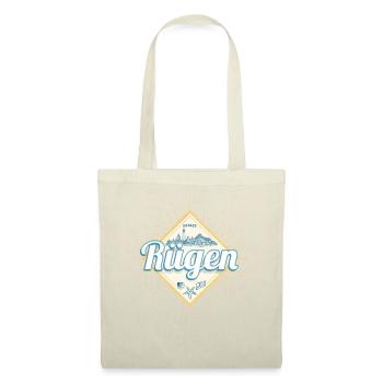 Rügen Vintage Souvenir with Starfish Island Design - Tote Bag - red - Front