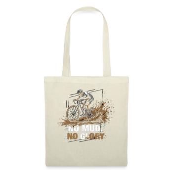 No Mud No Glory – Gravel Bike Fahrrad - Tote Bag - red - Front