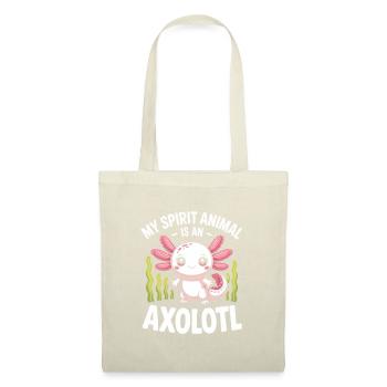 Axolotl Geisttier-Tee - Stoffbeutel -  - Vorne