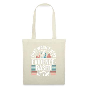 That Wasn't Evidence-Based Medicine Lab Nerd Doctor - Tote Bag - red - Front