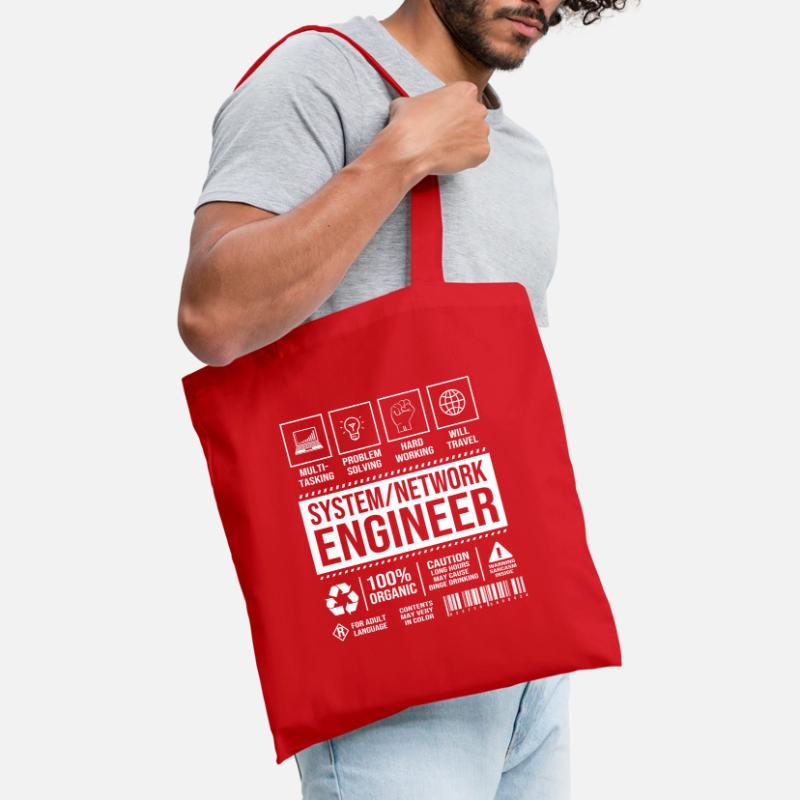 Network Computer Scientist Programmer Admin Tote Bag