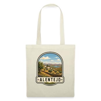 Alentejo Portugal Vintage Reisen Geheimtipps Weinr - Stoffbeutel - Rot - Vorne