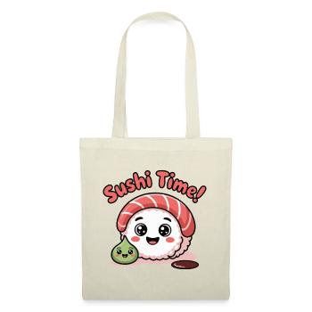 Sushi Time Roll Icon - Tote Bag - red - Front