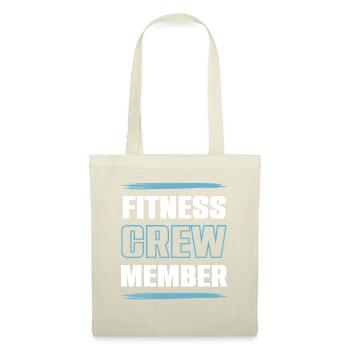 Équipe de remise en forme - Sac en tissu - rouge - Devant