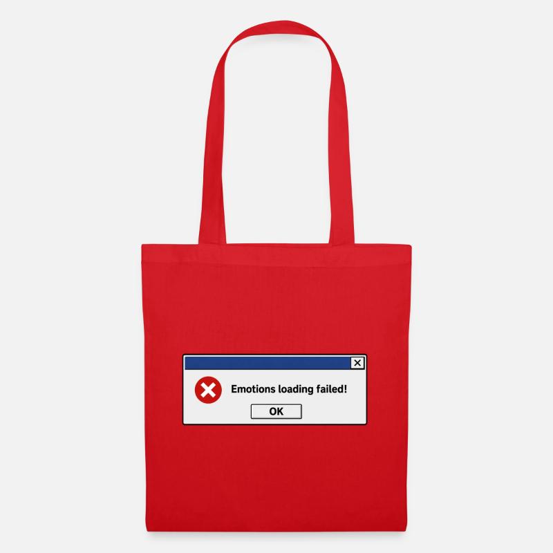 Emotions loading failed - Tote Bag - red
