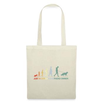 Evolution German Shepherd Owner - Tote Bag - red - Front