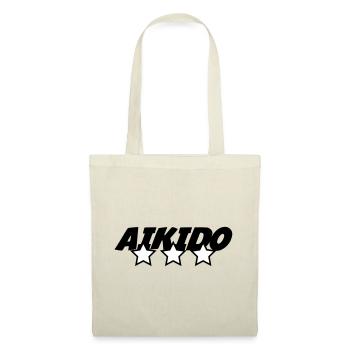 Aikido – Kampfsport – Aikido - Stoffbeutel - Rot - Vorne