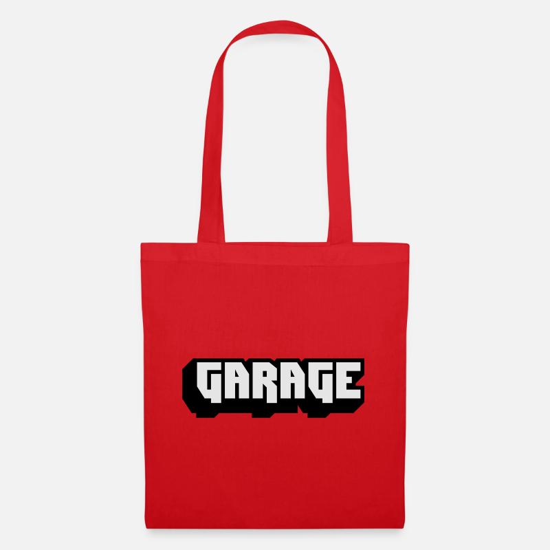 Garage-Musik - Stoffbeutel - Rot