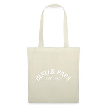 Best Papa Est. 1980's Men's Shirt - Tote Bag - red - Front