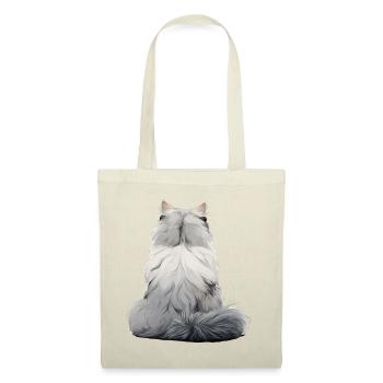 Persian Cat - Tote Bag - red - Front