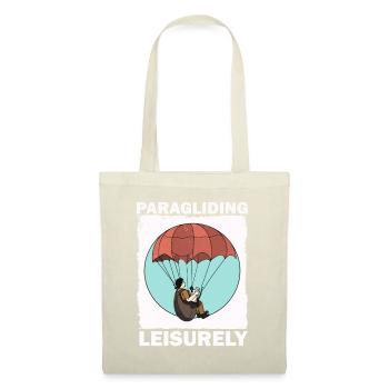Paragliding Relaxation Design - Tote Bag - red - Front