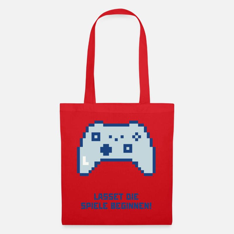Let the games begin - Tote Bag - red