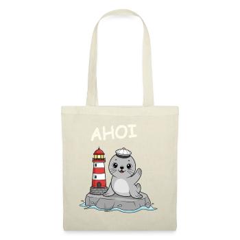 Seal Baby Ahoy - Tote Bag - red - Front
