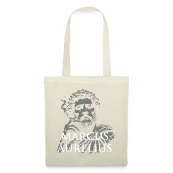 Marcus Aurelius Portrait - Tote Bag - red - Front
