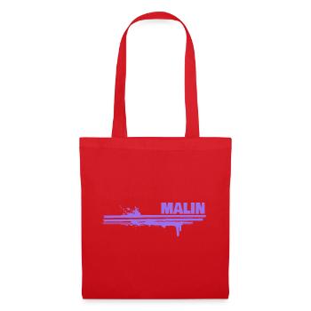 Cadeau pour Malin - Sac en tissu - rouge - Devant
