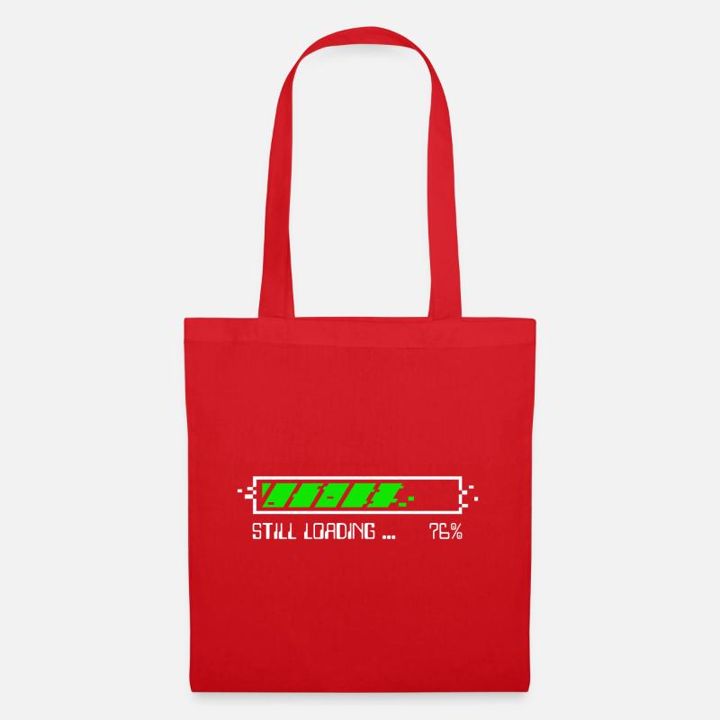 Still Loading – Patience Gamer - BLC - Sac en tissu - rouge