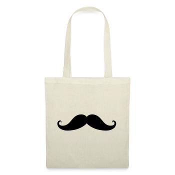 Moustache Beard Mustache - Tote Bag - red - Front