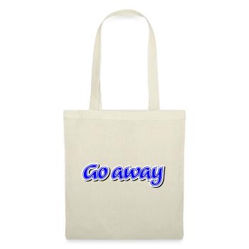 Réclamation Go away - Vectorgraphic - Sac en tissu - rouge - Devant