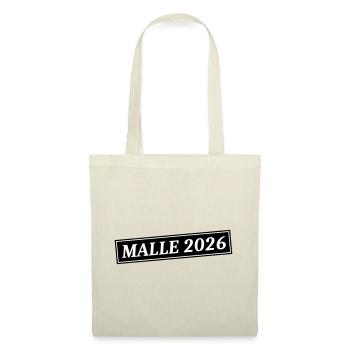 Malle 2026 - Tote Bag - red - Front