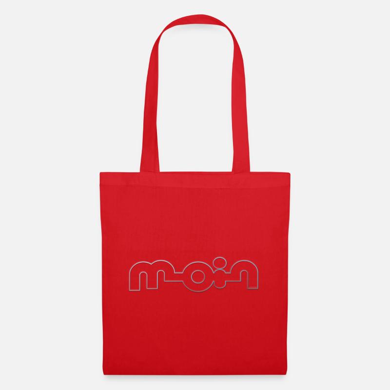 Hello - Tote Bag - red