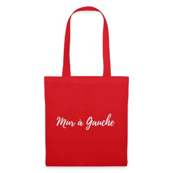 WALL ON THE LEFT - BASQUE PELOTA GAME - Tote Bag - red - Front