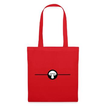 Mushroom Toadstool Icon - Tote Bag - red - Front