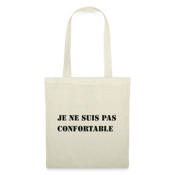 I'M NOT COMFORTABLE. - Tote Bag - red - Front