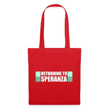 Back to Speranza Funny Gaming Loot - Tote Bag - red - Front